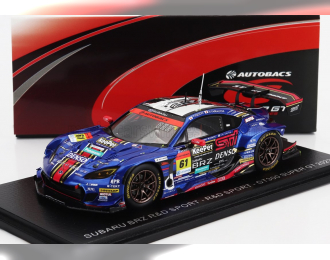 SUBARU Brz Team R&d Sport №61 Gt300 Super Gt (2022) T.Iguchi - H.Yamauchi, Blue Met Red