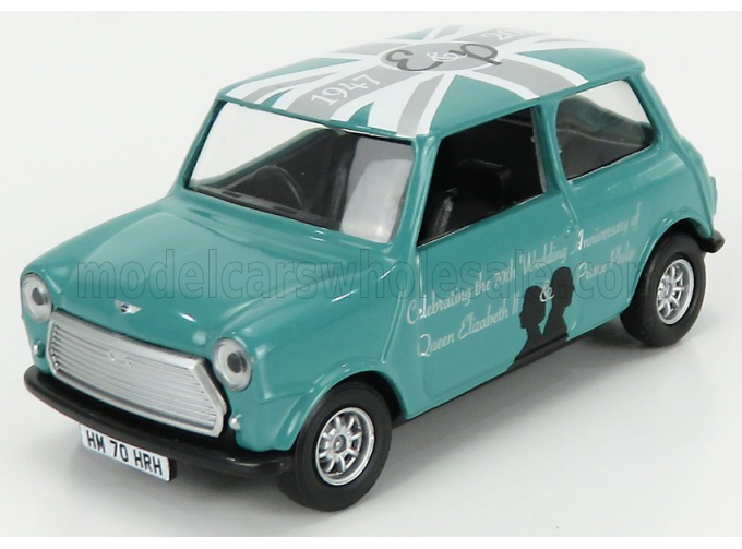 MINI Cooper (1961) - Celebrating The 70th Wedding Anniversary Of Queen Elizabeth Ii & Prince Philip, Green