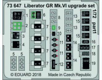 Фототравление Liberator GR Mk. VI набор улучшений