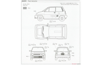 Сборная модель Honda City Turbo AA