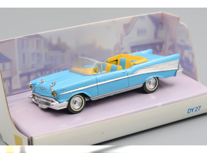 CHEVROLET Bel Air Convertible (1957), Blue