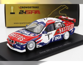 BMW 3-series 320i Team Fina Bastos №1 Winner 24h Spa (1997) Didier De Radigues - Marc Duez - Eric Helary, Red White Blue