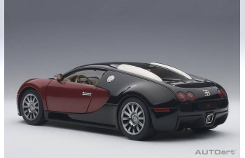 BUGATTI EB 16.4 Veyron production car #001, black / red