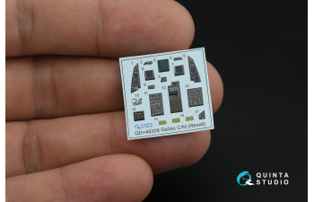 3D Декаль интерьера кабины Dassault Rafale C/M (Revell) (с 3D-печатными деталями)