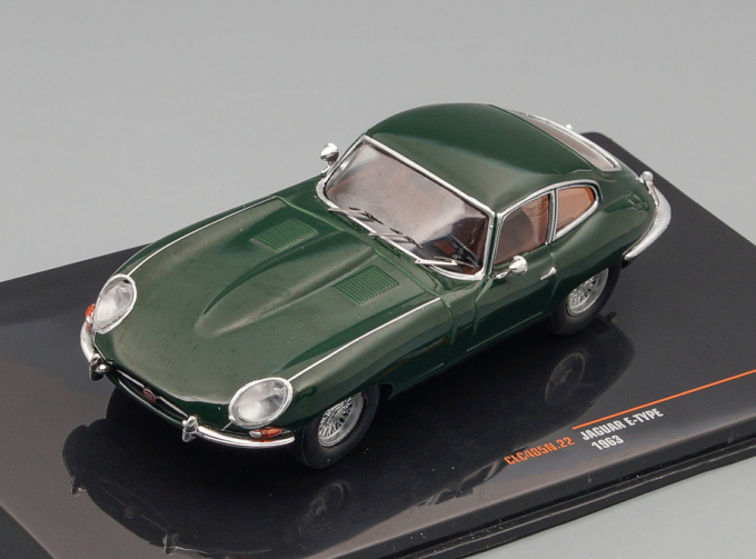 JAGUAR E-Type Coupe (1963), green