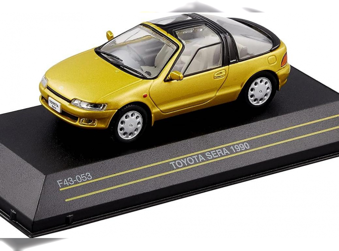 TOYOTA Sera Coupe (1990), yellow