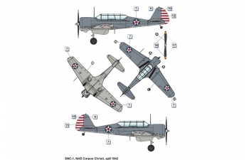 Сборная модель Curtiss-Wright SNC-1 Falcon II