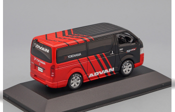 TOYOTA Hiace Van Yolohama Advan (2007), black / red