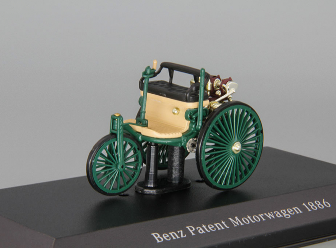 BENZ Patent MOTOR-WAGEN (1886), green