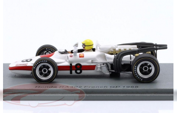 HONDA RA302 #18 France GP Formula 1 Jo Schlesser (1968)