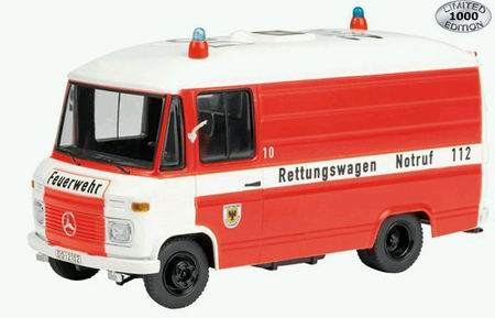 MERCEDES-BENZ L 408 FW DORTMUND (пожарная скорая помощь) 1970, red