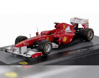 FERRARI F1 150th Italia №5 Season (2011) Fernando Alonso - Con Vetrina - With Showcase, F-1 Red Met White
