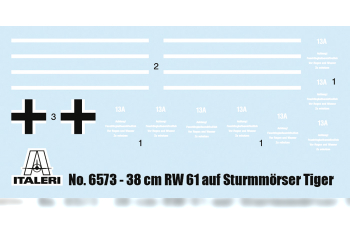 Сборная модель Танк 38cm RW 61 auf Sturmmorser Tiger