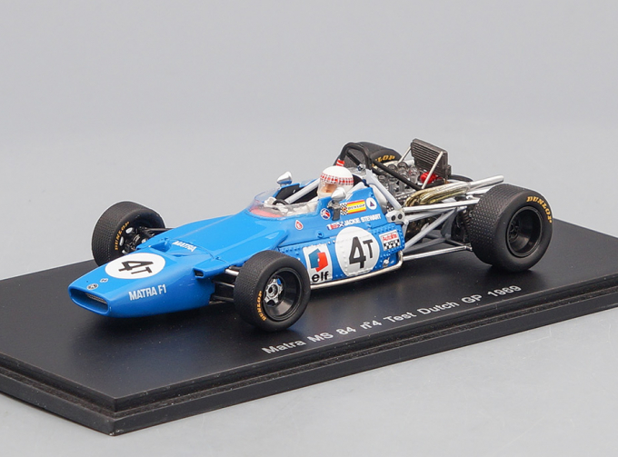 MATRA MS84 #4T Test Dutch GP (1969), blue