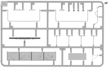 Сборная модель OPEL Blitz Truck 3t Troop Carrier Military (1942)