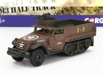 TANK Half Truck M3 Cingolato (1942) - Cm. 9.0, Military Brown