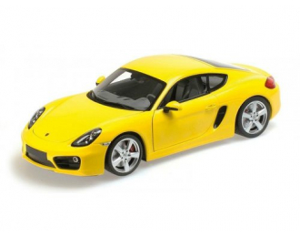 PORSCHE Cayman (2012), yellow