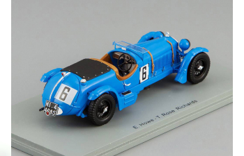 ALFA ROMEO 8C No.6 Le Mans E. Howe - T. Rose Richards (1934), blue