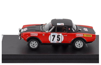 FIAT 124 Sport 1600 Spider (night version) №75 Rally TAP Alcide Paganelli - Ninni Russo (1972)