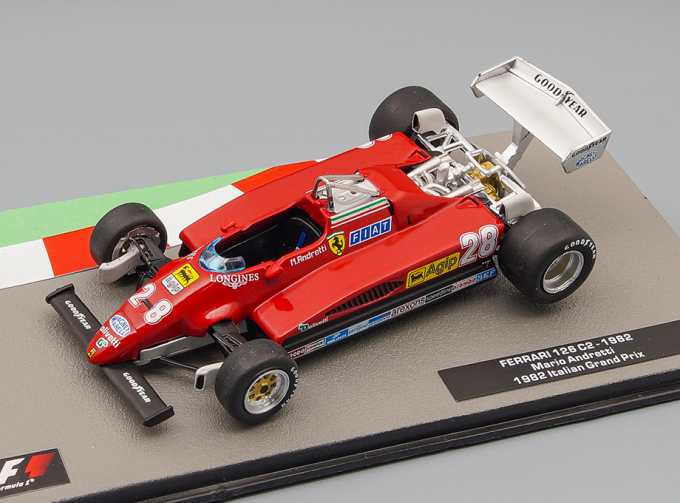 FERRARI 126 С2 Марио Андретти (1982), Formula 1 Auto Collection 15