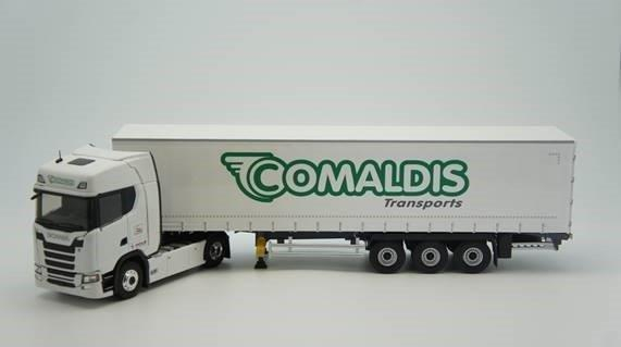SCANIA S500 c полуприцепом "COMALDIS TRANSPORTS" 2020