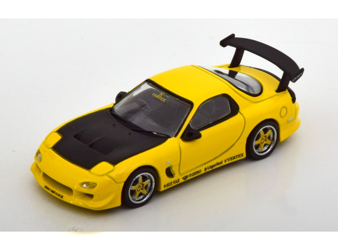 MAZDA RX-7 FD3S Vertex, yellow black