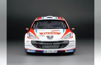 PEUGEOT 207 S2000 №2 P.Solberg Rally Automobile Monte Carlo (2011), white/red/black