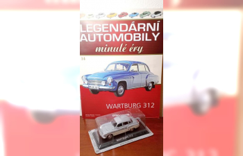 WARTBURG 312, Legendarni automobily minule ery 14