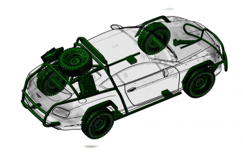 Обвес внедорожный на Bentley Continental GT