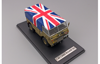 LAND ROVER 101 Forward Cotrol (1968-1978), matt khaki / union jack