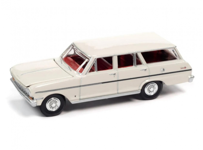 CHEVROLET Nova Station Wagon (1963), white