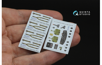 3D Декаль интерьера кабины PBY-5 Catalina (Academy)