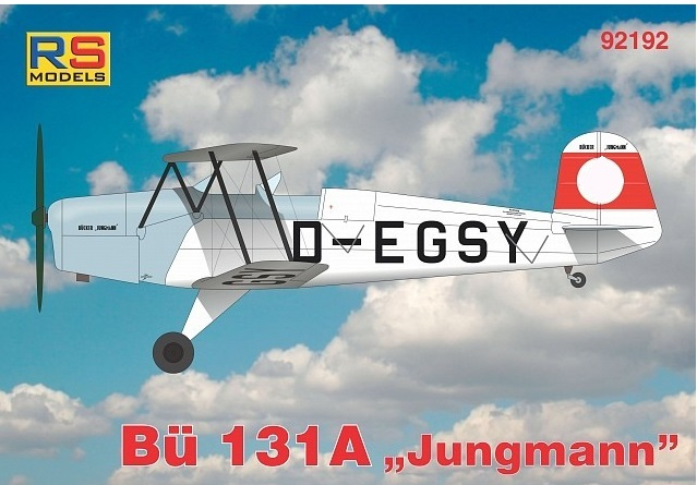Сборная модель BUCKER Bu 131A
