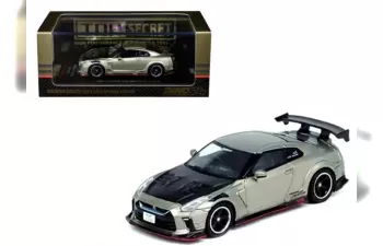 NISSAN Skyline Gt-r (r35) Top Secret (2015), Silver Black