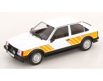 OPEL Kadett D SR (1983), white/yellow