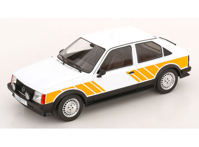 OPEL Kadett D SR (1983), white/yellow