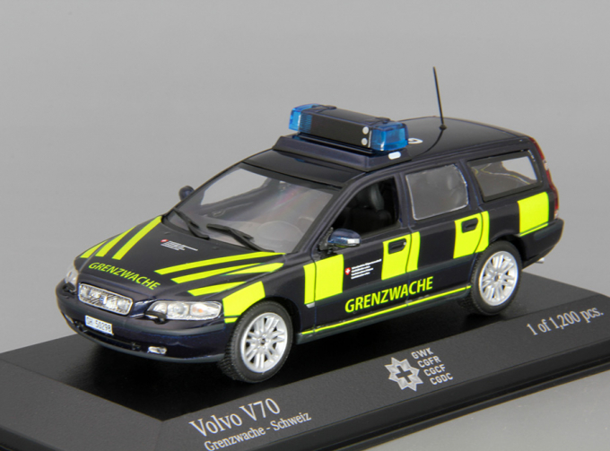 VOLVO V70 Break Border Guard Switzerland, dark blue