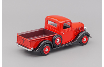 FORD PickUp 1937, red / black