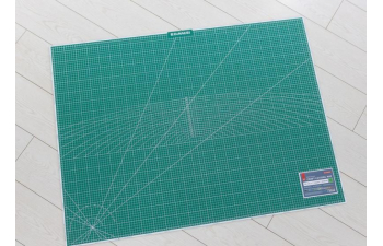 Коврик для резки зелёный, формат А0, 5 слоёв