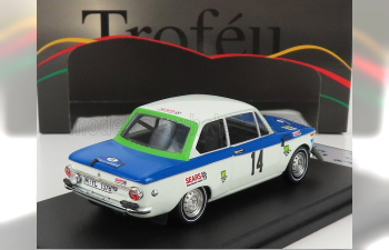 BMW 2002 Ti (night Version) N14 Rally Acropolis (1972) R.aaltonen - J.davenport, White Blue