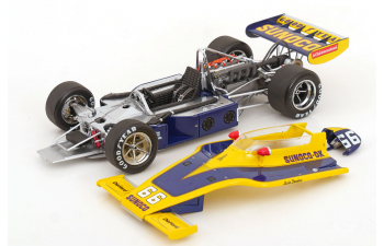 AAR Eagle №66 Indy 500, Donohue (1973), yellow/blue