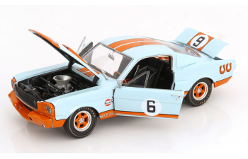 SHELBY GT350R Gulf Racing Tribute (1965), light blue / orange