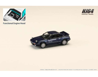 Toyota MR2 1600G Limited Super Charger, blue mica 1986