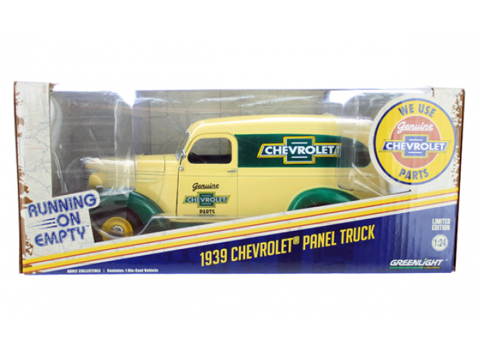 CHEVROLET "Genuine Chevrolet Parts" (1939), yellow / green (Greenlight!)