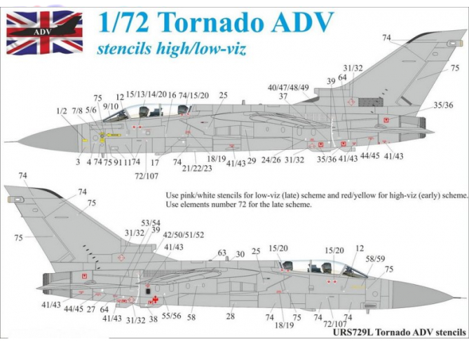 Декаль Tornado ADV