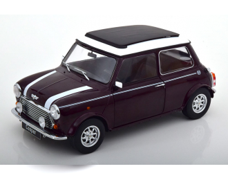 MINI Cooper with Sunroof LHD, purple-metallic white