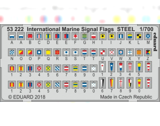 Фототравление для International Marine Signal Flags STEEL