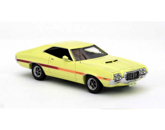 FORD Gran Torino Coupe (1972), yellow