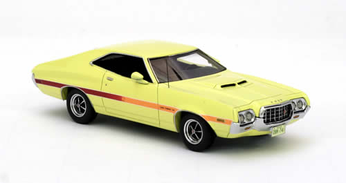 FORD Gran Torino Coupe (1972), yellow