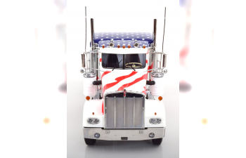 KENWORTH W900 Stars Stripes, white blue red